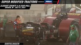 Pro Pulling League 2023: Super Modified Tractors presented by Mitas pulling in Goshen, IN