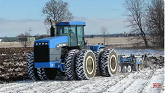 NEW HOLLAND 9684 Tractor Disk Ripping