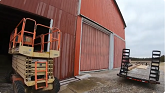 Installing a Door on Sheep Barn