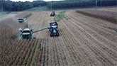 Corn Harvest - John Deere at Work - Bragg Farms - Toney, Alabama