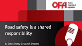 Road safety is a shared responsibility