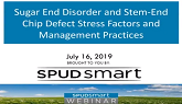 Sugar End Disorder and Stem-End Chip Defect Stress Factors and Management