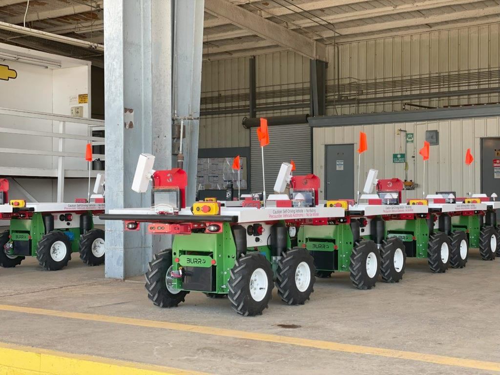 Burro has hundreds of robots actively around the world and has achieved the industry-leading milestone of having traveled well over 50,000 autonomous miles in support of high-value permanent crop growers (such as table-grape, berry, citrus and stone-fruit farms), as well as commercial nurseries and greenhouses.