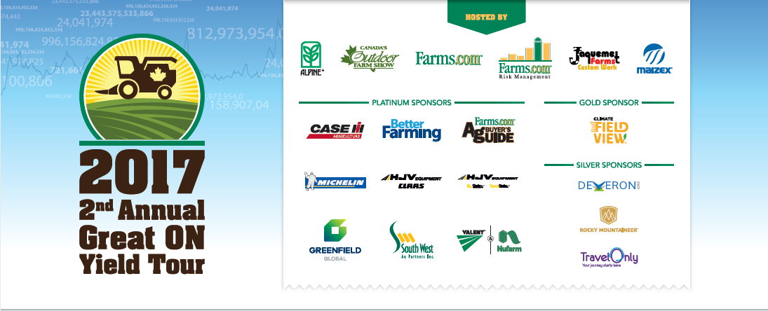Great Ontario Yield Tour Banner