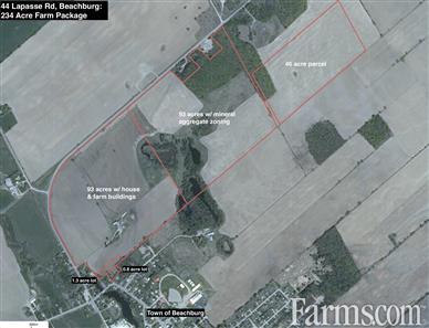 234 Acres/Renfrew County for Sale, Beachburg, Ontario