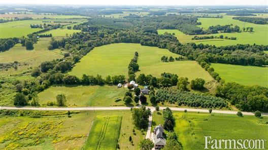 67 Acre Hobby Farm, 35 Fenced Pasture, 25 Forest for Sale, Thamesford, Ontario