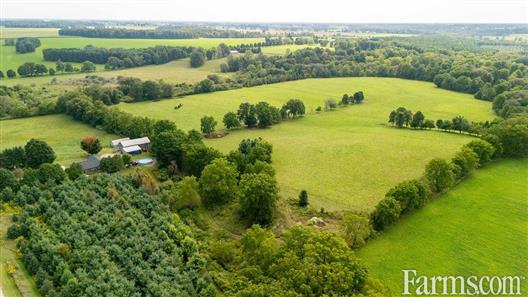 67 Acre Hobby Farm, 35 Fenced Pasture, 25 Forest for Sale, Thamesford, Ontario