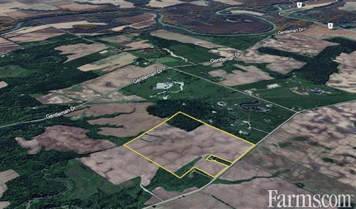 93 Acres, 78 Workable, Zoned A2 for Sale, Melbourne, Ontario