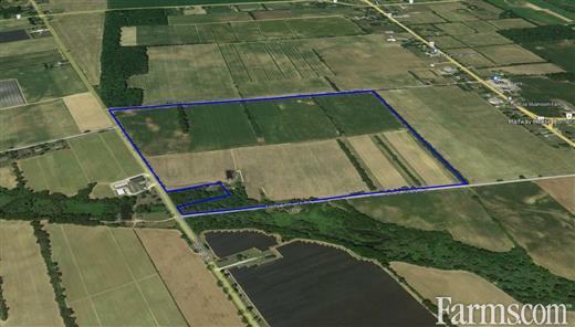 SOLD - 132 acres bare land south of Simcoe for Sale, Woodhouse, Ontario
