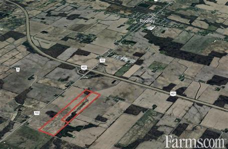 105 Acres, 90 Workable, Two Parcels for Sale, Rodney, Ontario