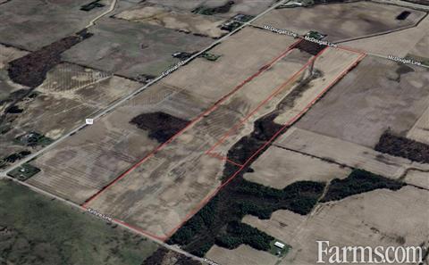 105 Acres, 90 Workable, Two Parcels for Sale, Rodney, Ontario