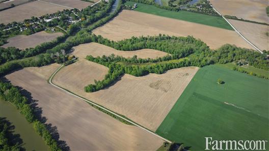 Farm with House on River for Sale, Chatham, Ontario