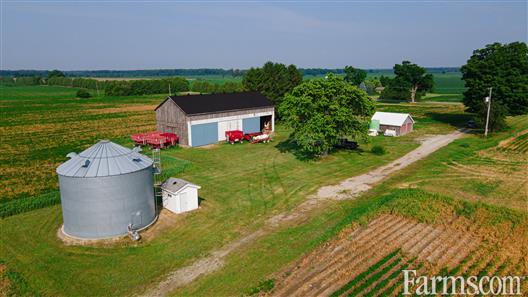 112 Acre Cash Crop with Outbuildings for Sale, Highgate, Ontario