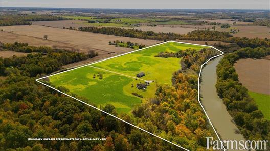 40 Acres, 27 Workable, 3 Bedroom 2 Bath for Sale, West Lorn, Ontario