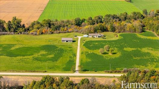 40 Acres, 27 Workable, 3 Bedroom 2 Bath for Sale, West Lorn, Ontario