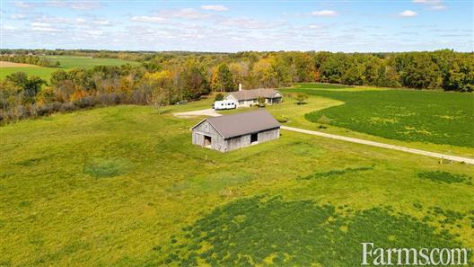 40 Acres, 27 Workable, 3 Bedroom 2 Bath for Sale, West Lorn, Ontario