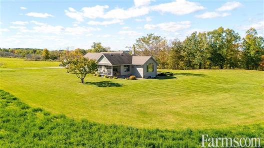 40 Acres, 27 Workable, 3 Bedroom 2 Bath for Sale, West Lorn, Ontario