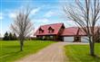 2.5 acres Stunning Hand Scribed Log Home Located in Beautiful Melancthon ON for Sale
