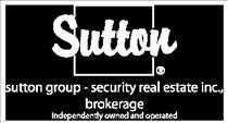 Sutton Group Security Real Estate Inc., Brokerage - Ontario