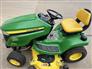 John Deere 2015 X320 Riding Lawn Mowers
