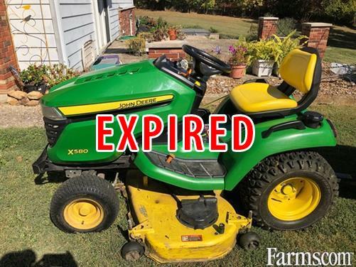 2017 John Deere X580 For Sale 