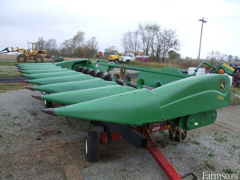 John Deere 893 Headers Corn for Sale