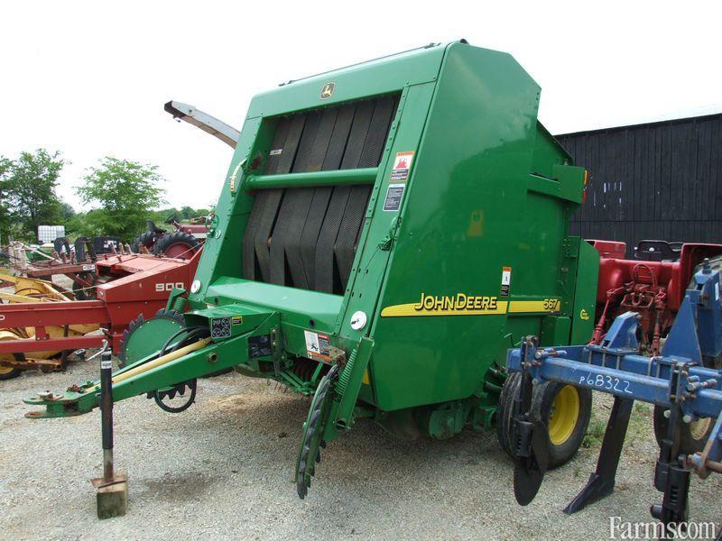 John Deere 567 Balers Round for Sale