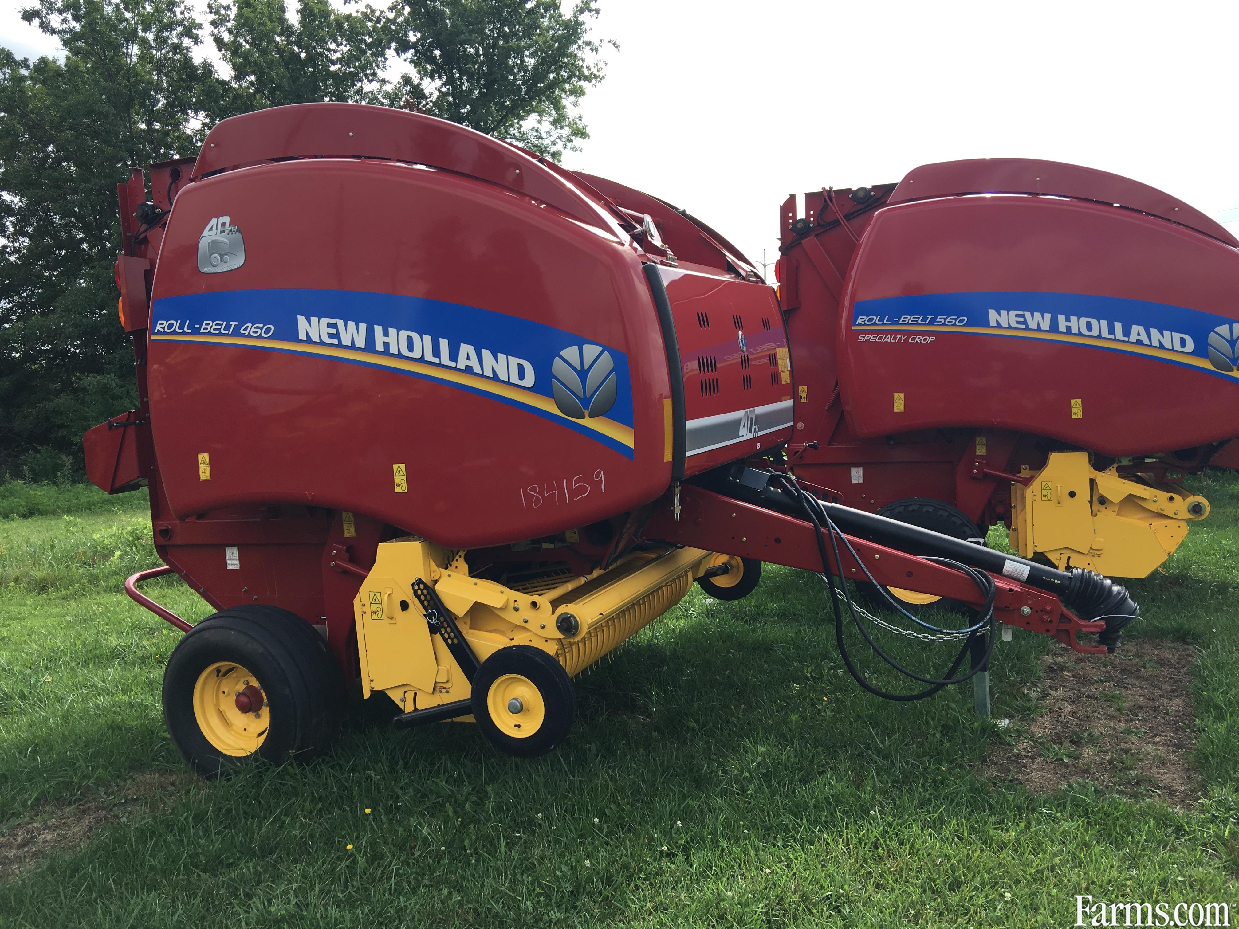New Holland 2016 Rollbelt 460 Balers Round for Sale