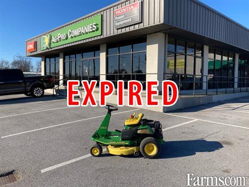 John deere gx85 riding online lawn mower for sale