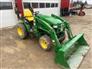 JOHN DEERE 2025R LOADER TRACTOR