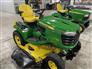 John Deere 2017 X734 Riding Lawn Mowers