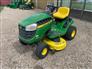 John Deere 2018 E110 Riding Lawn Mowers