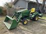 John Deere 2015 1023E Other Tractors