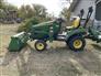 John Deere 2015 1023E Other Tractors