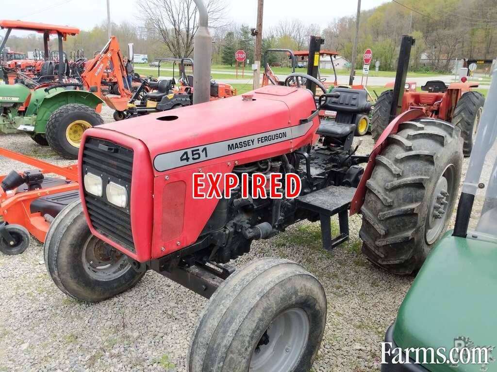 2004 MASSEY FERGUSON 451 TRACTOR 10242 for Sale | Farms.com