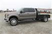 2019 FORD F350 SD LARIAT FLATBED DUALLY PICKUP #13556