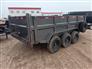 2025 83"x16' Dump Dump Trailer