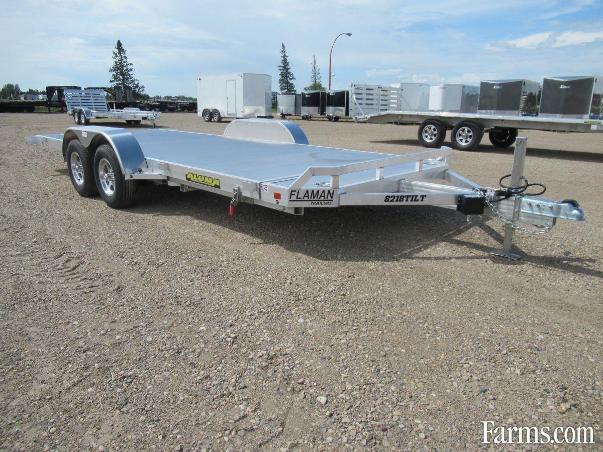 Aluma Ltd. 2021 8218 Tilt Flatbed Trailers For Sale | USFarmer.com