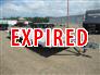 2021 Aluma Ltd. 8220HWB Flatbed Trailer / Equipment Hauler