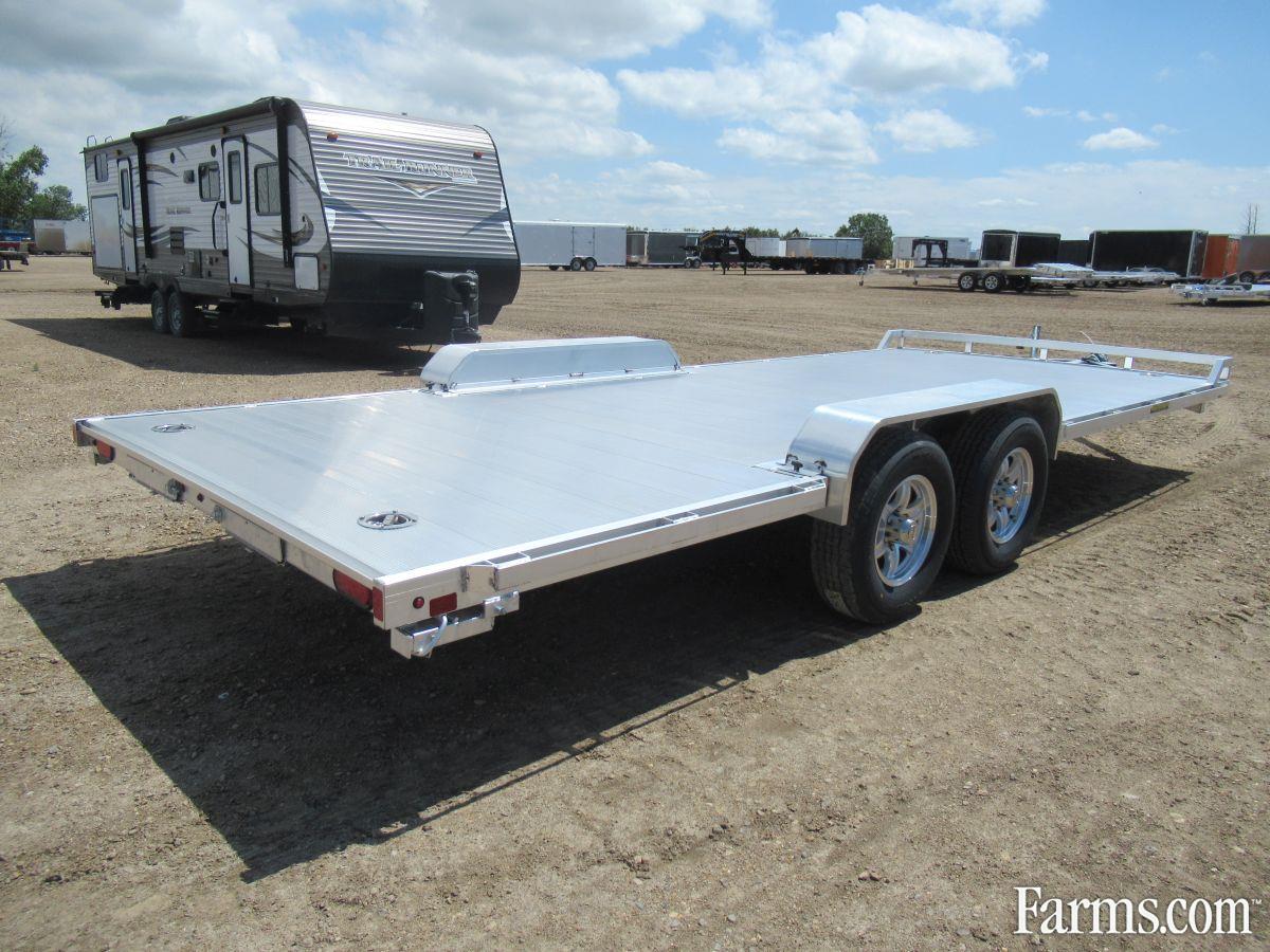 2021 Aluma Ltd. 8220HWB Flatbed Trailer / Equipment Hauler For Sale ...