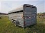 2002 Duncan GN Horse Trailer