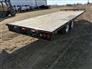 2012 PJ Trailers HIGHBOY Flatbed Trailer / Equipment Hauler