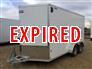 2019 ALCOM Express 7 x 14 Utility Trailer