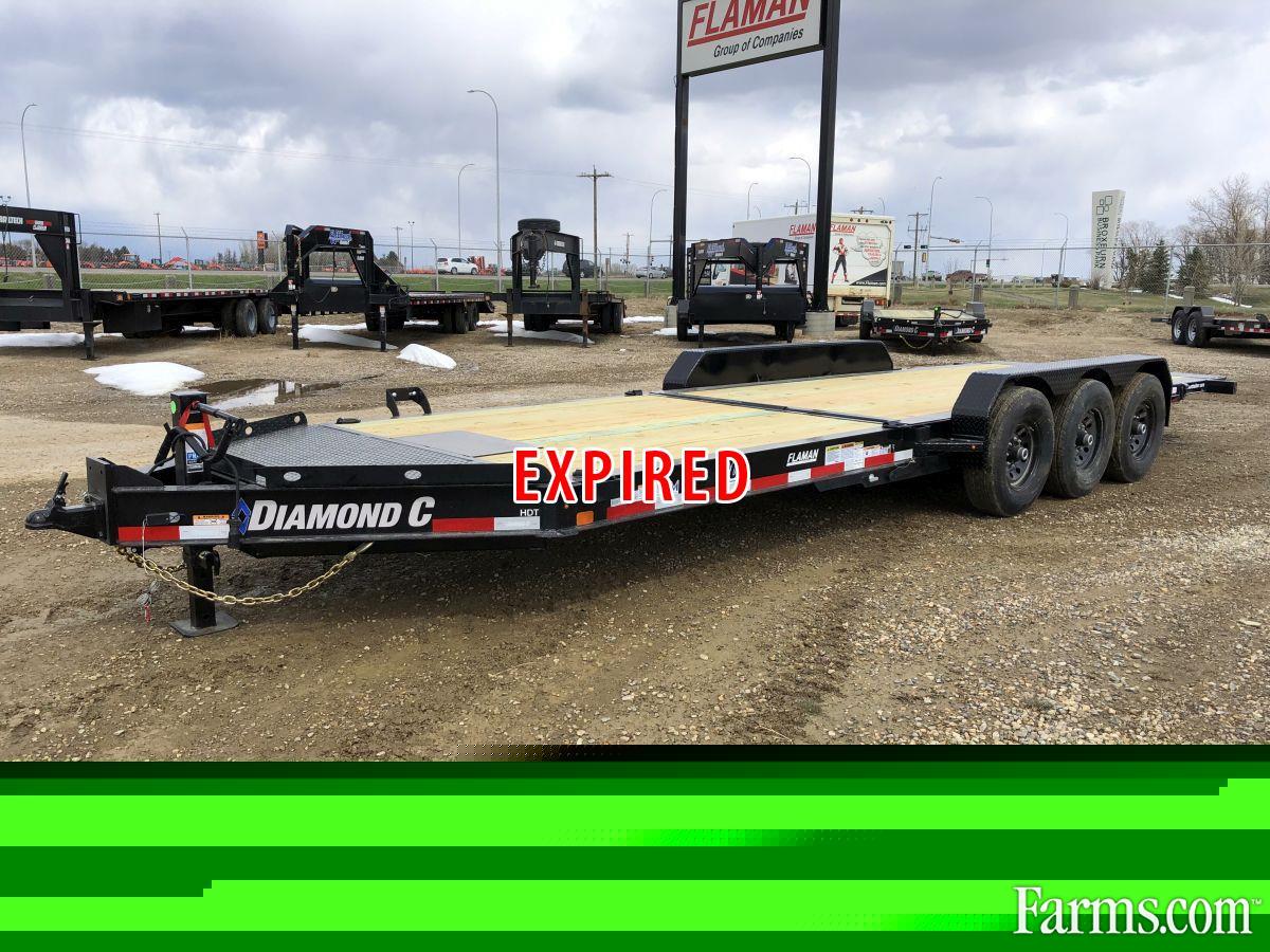 2019 Diamond C 48HDT Flatbed Trailer / Equipment Hauler For Sale ...