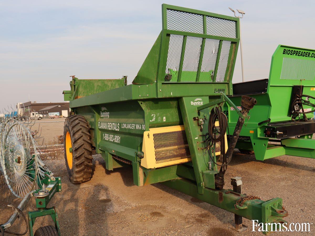 Bunning 2015 Lowlander MK490 Manure Handling / Spreaders for Sale