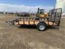 OASIS 2024 12' Utility Other Trailers