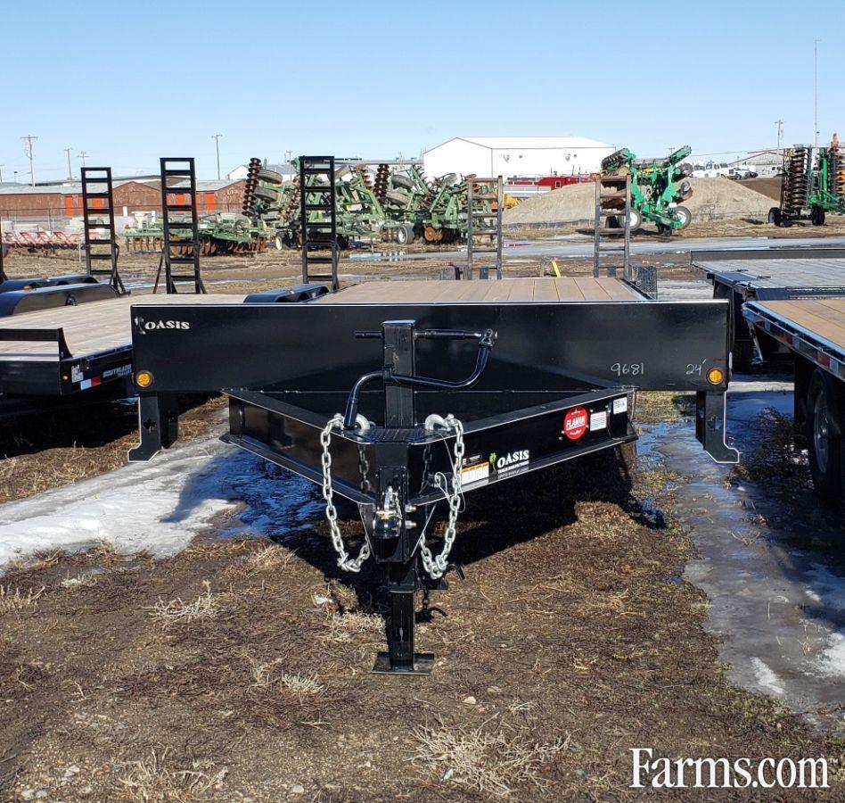 2019 TRA/REM Flatbed Trailer / Equipment Hauler for Sale