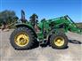 2014 John Deere 6115M Tractor w/loader