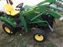 John Deere 2021 1023E Other Tractors