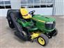 John Deere 2022 X758 Riding Lawn Mowers